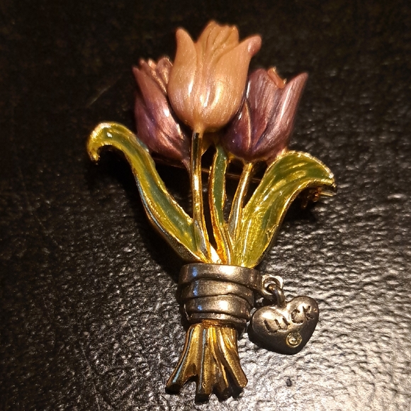 Vintsge Kenneth Cole Brooch - Picture 1 of 6